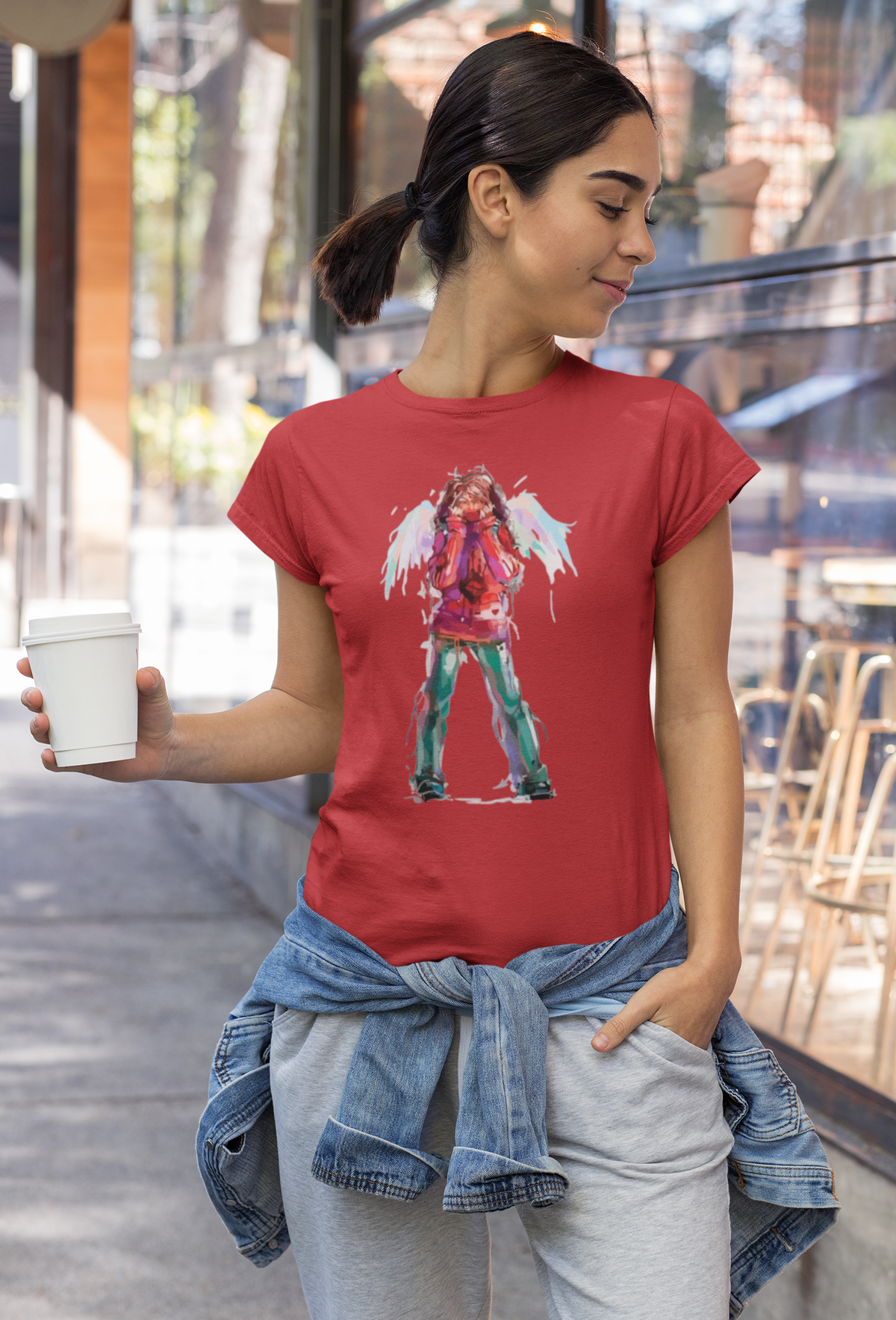 Angel Girl Graphic