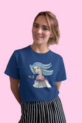 Harlequin Blue Hair