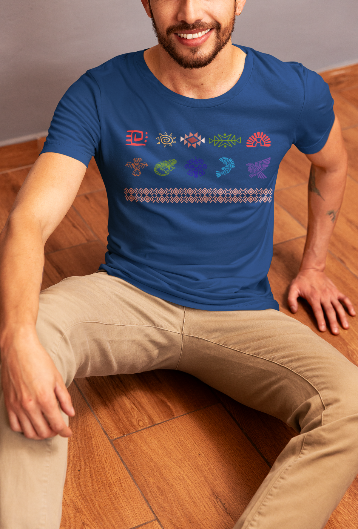 Aztec Grecas Tee