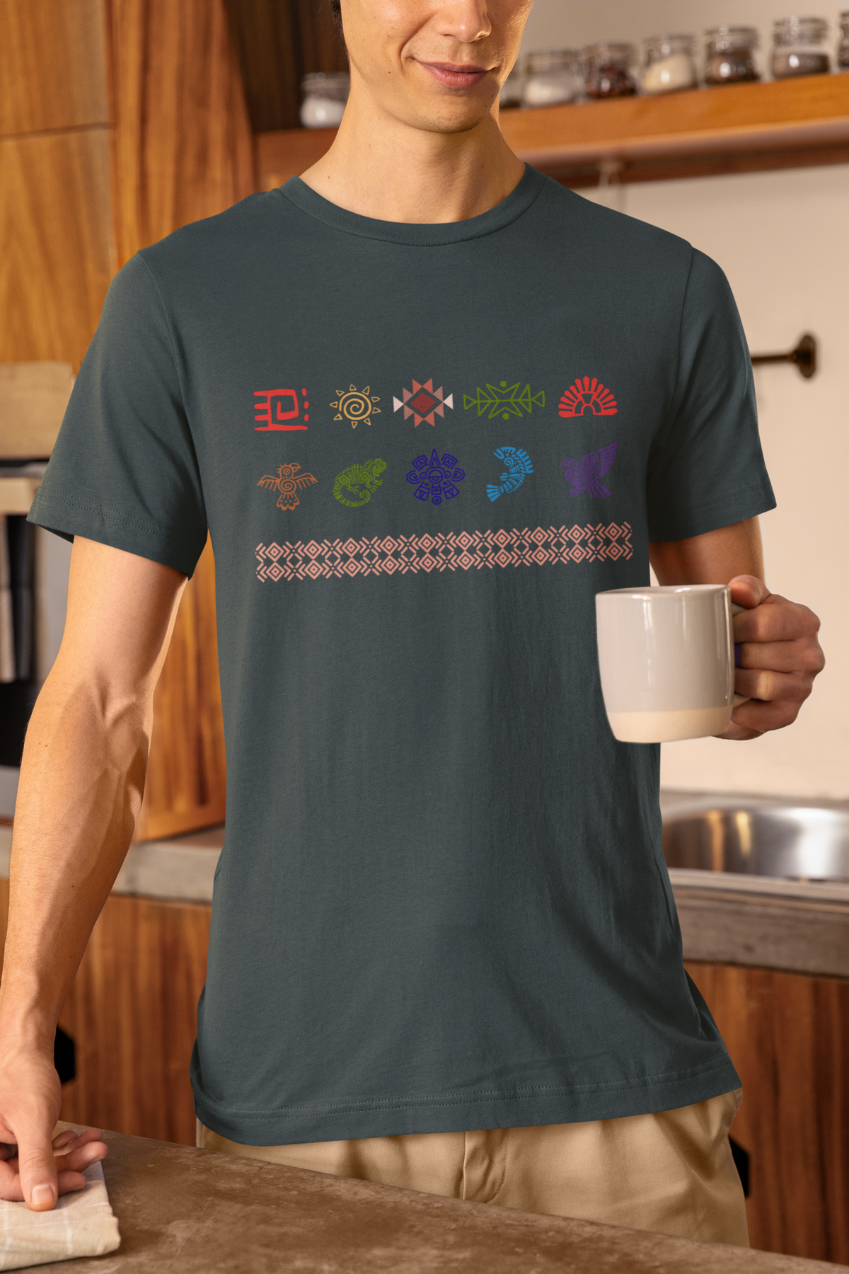 Aztec Grecas Tee