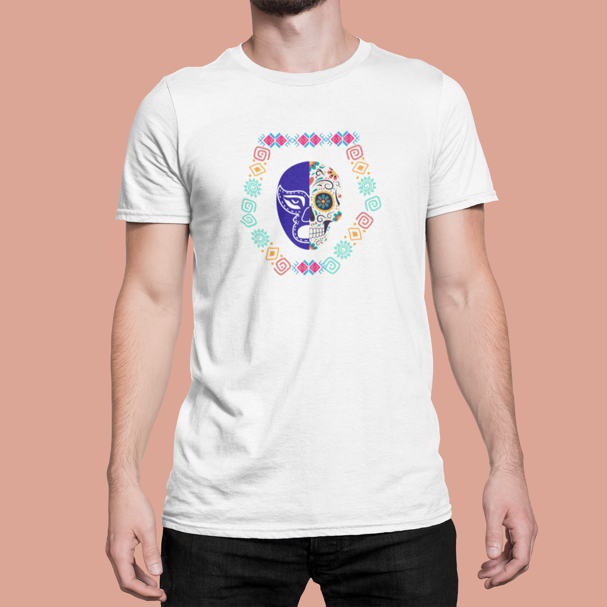 Lucha Calavera Tee