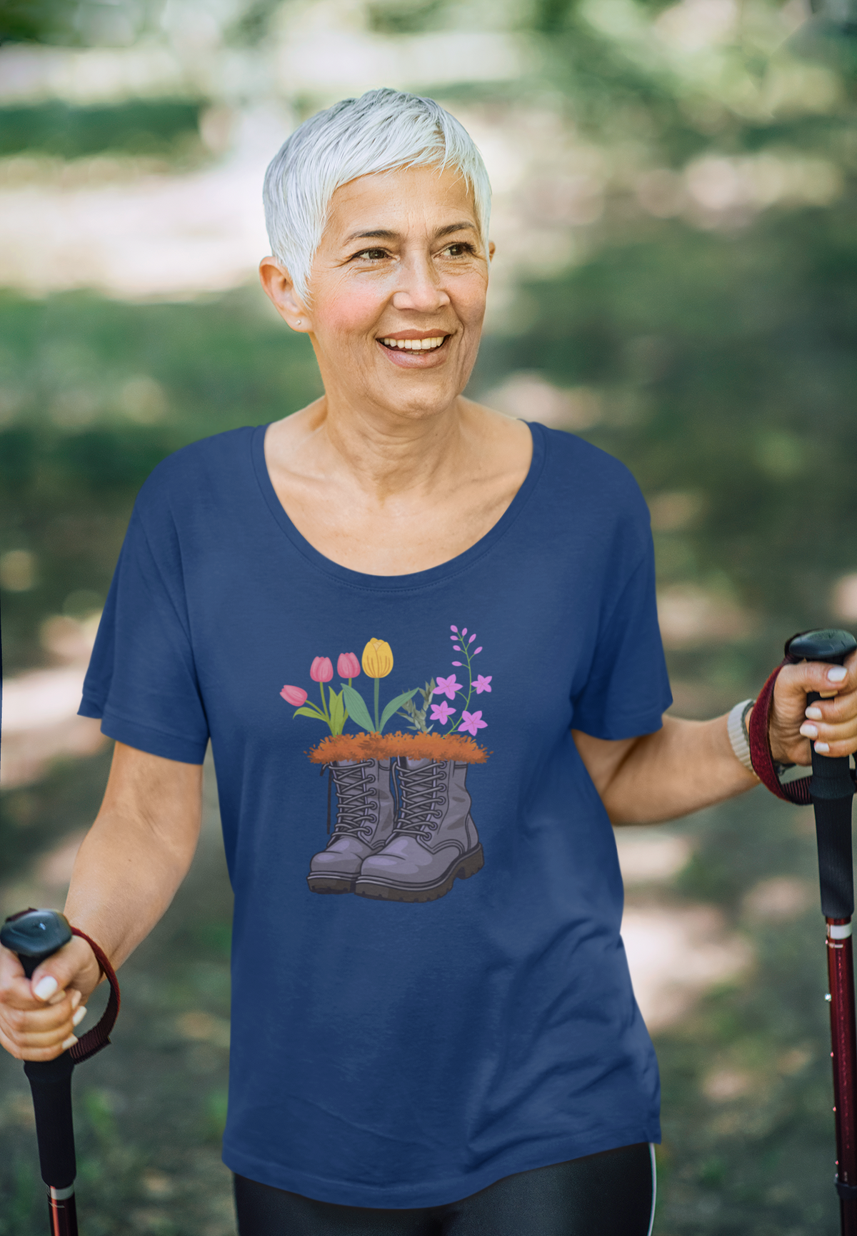 Blooming Boots Tee