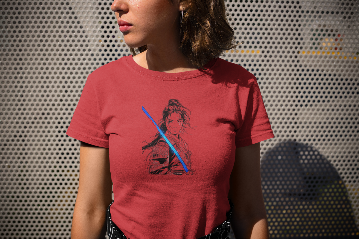 Blue Blade Samurai Tee