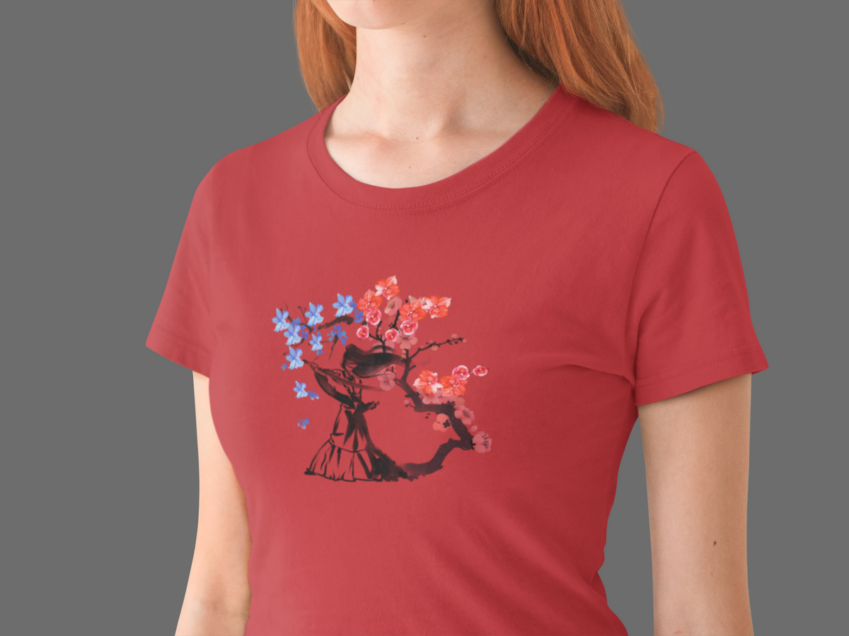 Dual Blossoms Tee